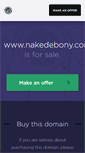 Mobile Screenshot of nakedebony.com